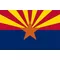 Arizona Flag Decal / Sticker 01