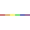 Rainbow LGBT Flag Stripe Decal / Sticker 02