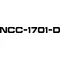 Star Trek NCC-1701-D Decal / Sticker