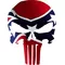 American Flag Punisher Decal / Sticker