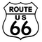 Route 66 Sign Decal / Sticker a