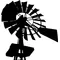 Windmill Decal / Sticker 05