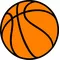 Basketball Decal / Sticker