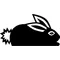 Easter Bunny Decal / Sticker 02
