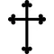 Christian Cross Decal / Sticker 23