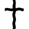 Christian Cross Decal / Sticker 53