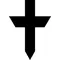 Christian Cross Decal / Sticker 70