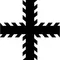 Christian Cross Decal / Sticker 89