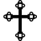 Christian Cross Decal / Sticker 93