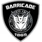 Barricade Police Shield Decal / Sticker