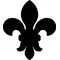 Fleur-De-Lis Decal / Sticker 05