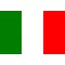 Italian Flag Decal / Sticker 03