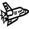Space Shuttle Decal / Sticker 01