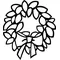 Wreath Decal / Sticker 03