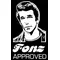 Fonz Approved Decal / Sticker