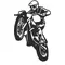 Dirtbike Decal / Sticker 02