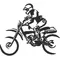 Dirtbike Decal / Sticker 03