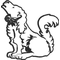 Dog Decal / Sticker 02