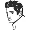 Elvis Decal / Sticker 03