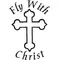 Fly With Christ Decal / Sticker