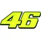 46 Valentino Rossi Decal / Sticker d