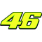 46 Valentino Rossi Decal / Sticker d