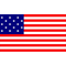 Star Spangled Banner Flag of 1812 Decal / Sticker 53