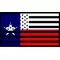 American Texas Flag Decal / Sticker 01