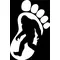 Bigfoot Decal / Sticker 01