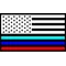 BMW M American Flag Decal / Sticker 01