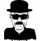 Breaking Bad Heisenberg (Walter White) Decal / Sticker 13