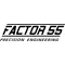 Factor 55 Decal / Sticker b