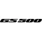 Suzuki GS 500 Decal / Sticker d