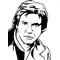 Han Solo Decal / Sticker 01