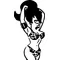 Leela in a bikini Decal / Sticker 10