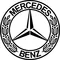 Mercedes Decal / Sticker 03