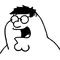 Peter Griffin Decal / Sticker 01