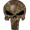 Camouflage Punisher Decal / Sticker 59