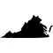 Virginia Decal / Sticker 01