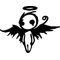 Angel Decal / Sticker 09