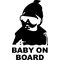 Baby On Board (Carlos from the Hangover) Decal / Sticker