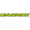 Can-Am Maverick Decal / Sticker 28 Yellow-Green
