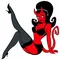 Devil Woman Decal / Sticker