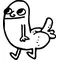 DickButt Decal / Sticker01