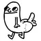 DickButt Decal / Sticker 02