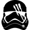 Star Wars Finn Helmet Decal / Sticker 03