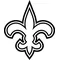 Fleur-De-Lis Decal / Sticker 06