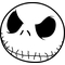 Jack Skellington Decal / Sticker 03