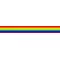 Rainbow LGBT Flag Stripe Decal / Sticker 19