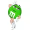 Green Female M&M Decal / Sticker 20